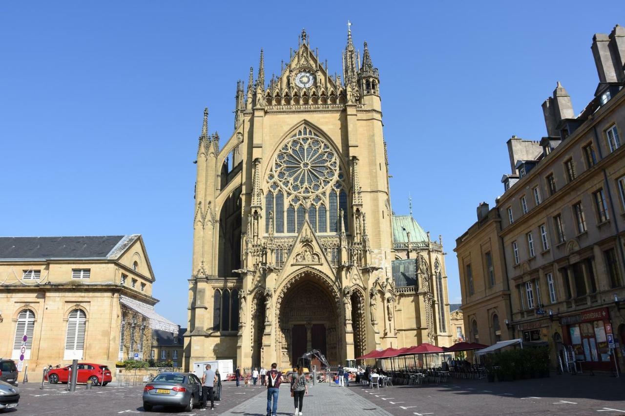 Grand Appartement Vue Cathedrale Μετς Εξωτερικό φωτογραφία